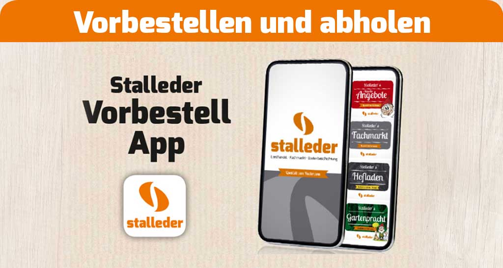 Kostenlose Stalleder Vorbestell App