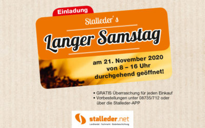 Langer Samstag, 21.11.2020